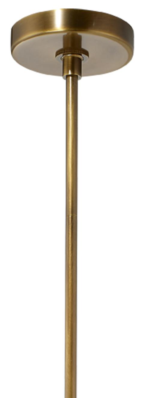 Jamie Young Cambrai Brass & Glass Pendant, Small