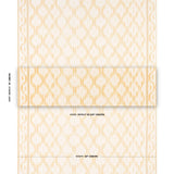 Schumacher Santa Monica Ikat Yellow Fabric