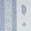 Schumacher Ojai Paisley China Blue Fabric