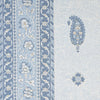 Schumacher Ojai Paisley China Blue Fabric