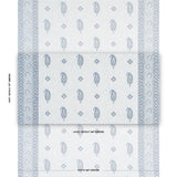 Schumacher Ojai Paisley China Blue Fabric