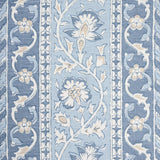 Schumacher Ojai Paisley China Blue Fabric