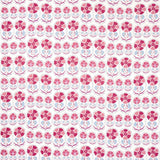 Schumacher Anjuna Floral Linen Print Mulberry Fabric