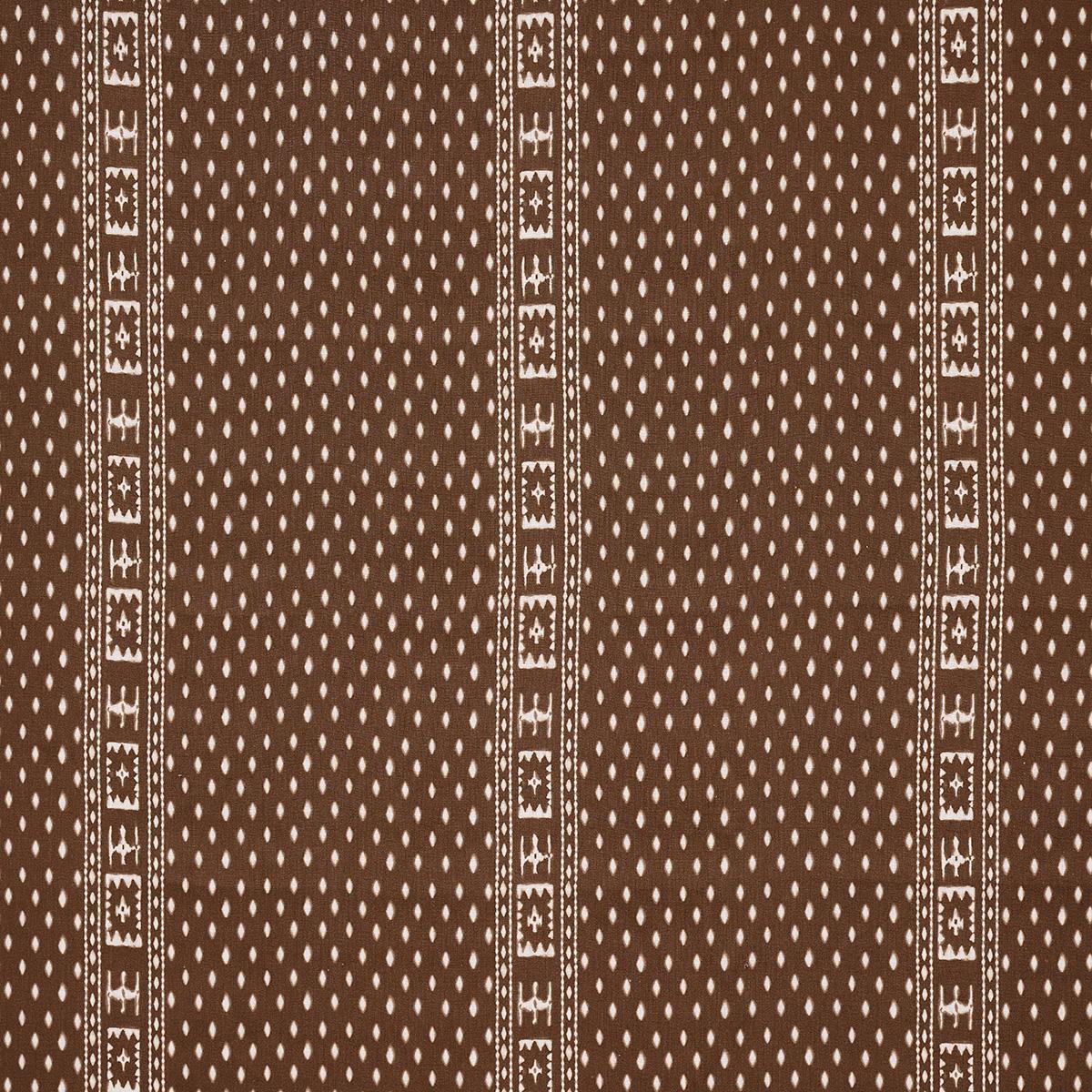 Schumacher Indah Batik Sepia Fabric