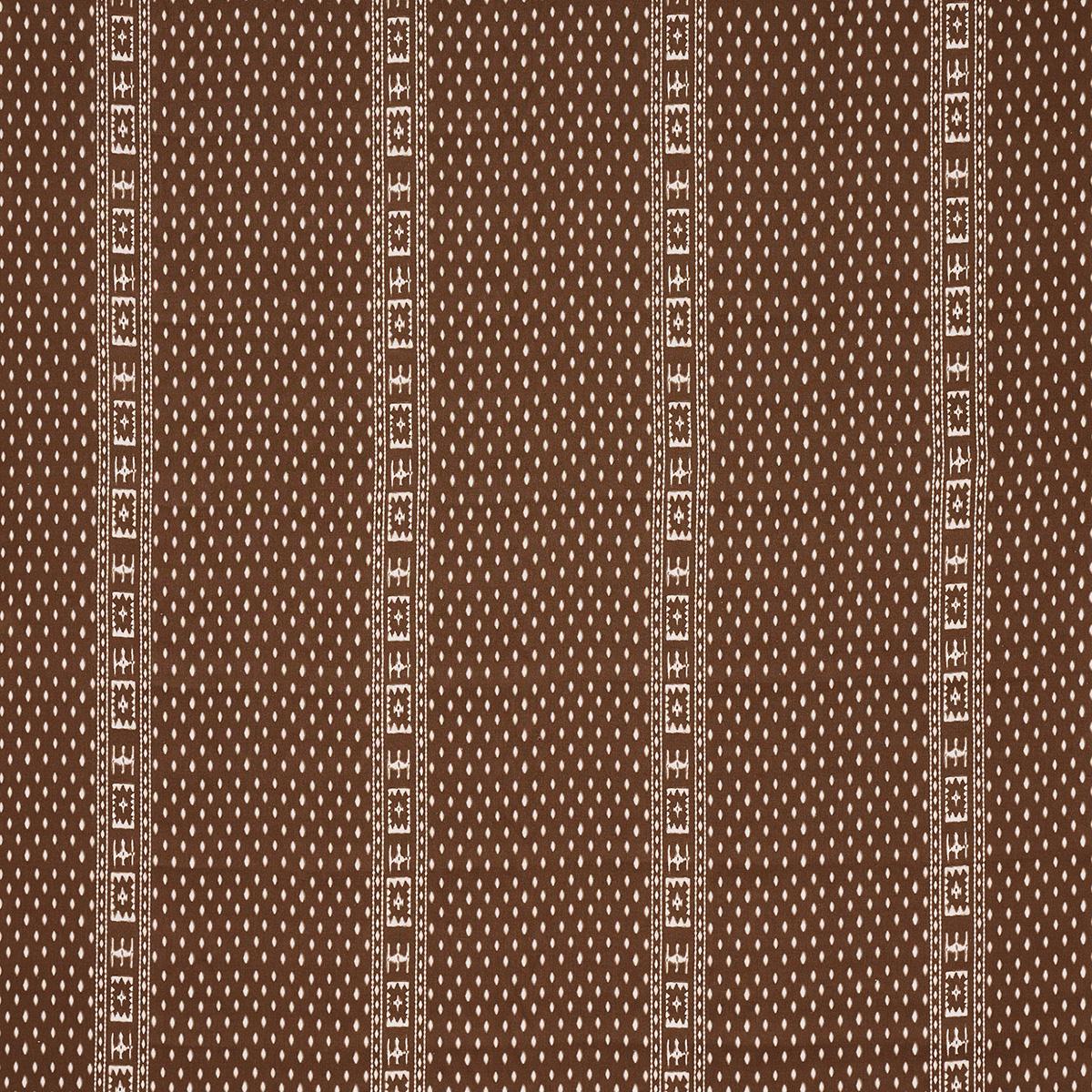 Schumacher Indah Batik Sepia Fabric