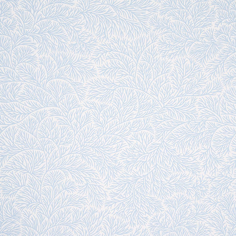 Schumacher Bougainvillea China Blue Fabric