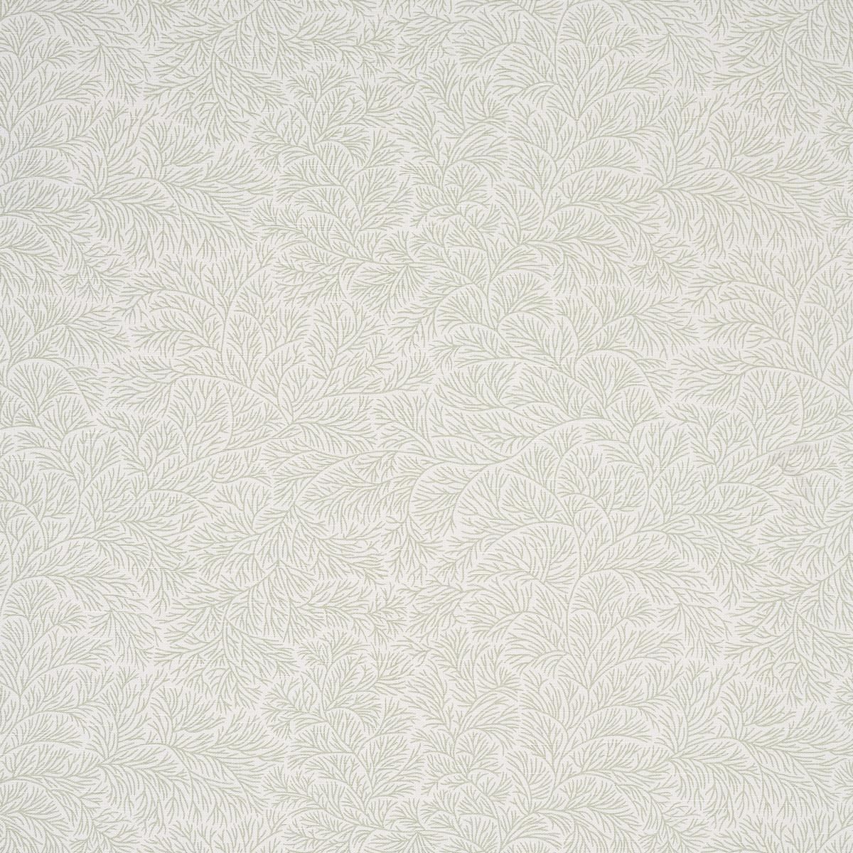 Schumacher Bougainvillea Leaf Green Fabric