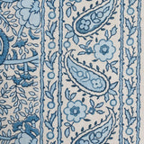 Schumacher Daisy Indoor/Outdoor Indigo Fabric