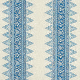 Schumacher Foxglove Indoor/Outdoor Indigo Fabric