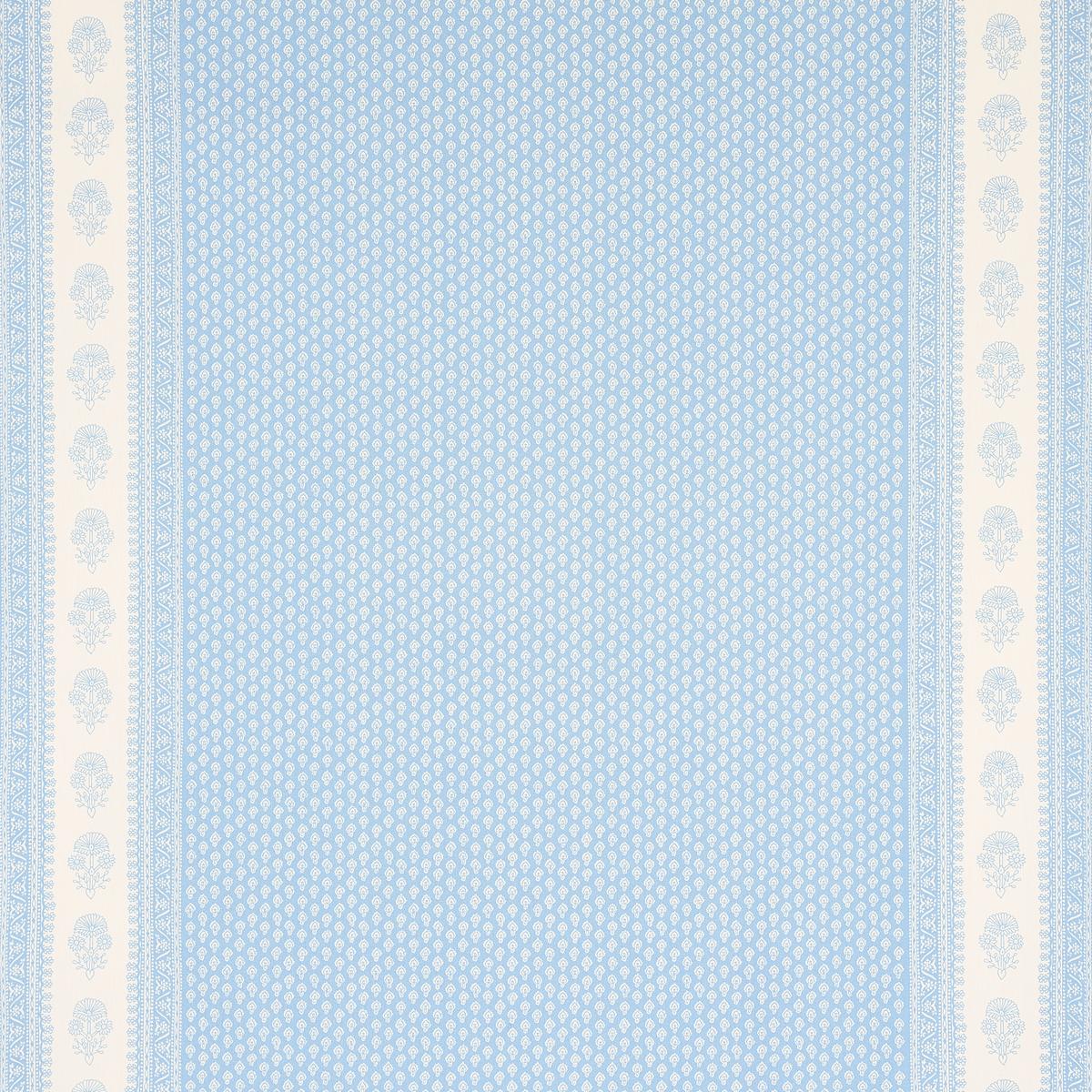 Schumacher Hyacinth Indoor/Outdoor China Blue Fabric