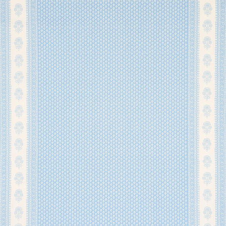 Schumacher Hyacinth Indoor/Outdoor China Blue Fabric