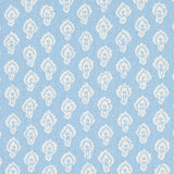 Schumacher Hyacinth Indoor/Outdoor China Blue Fabric