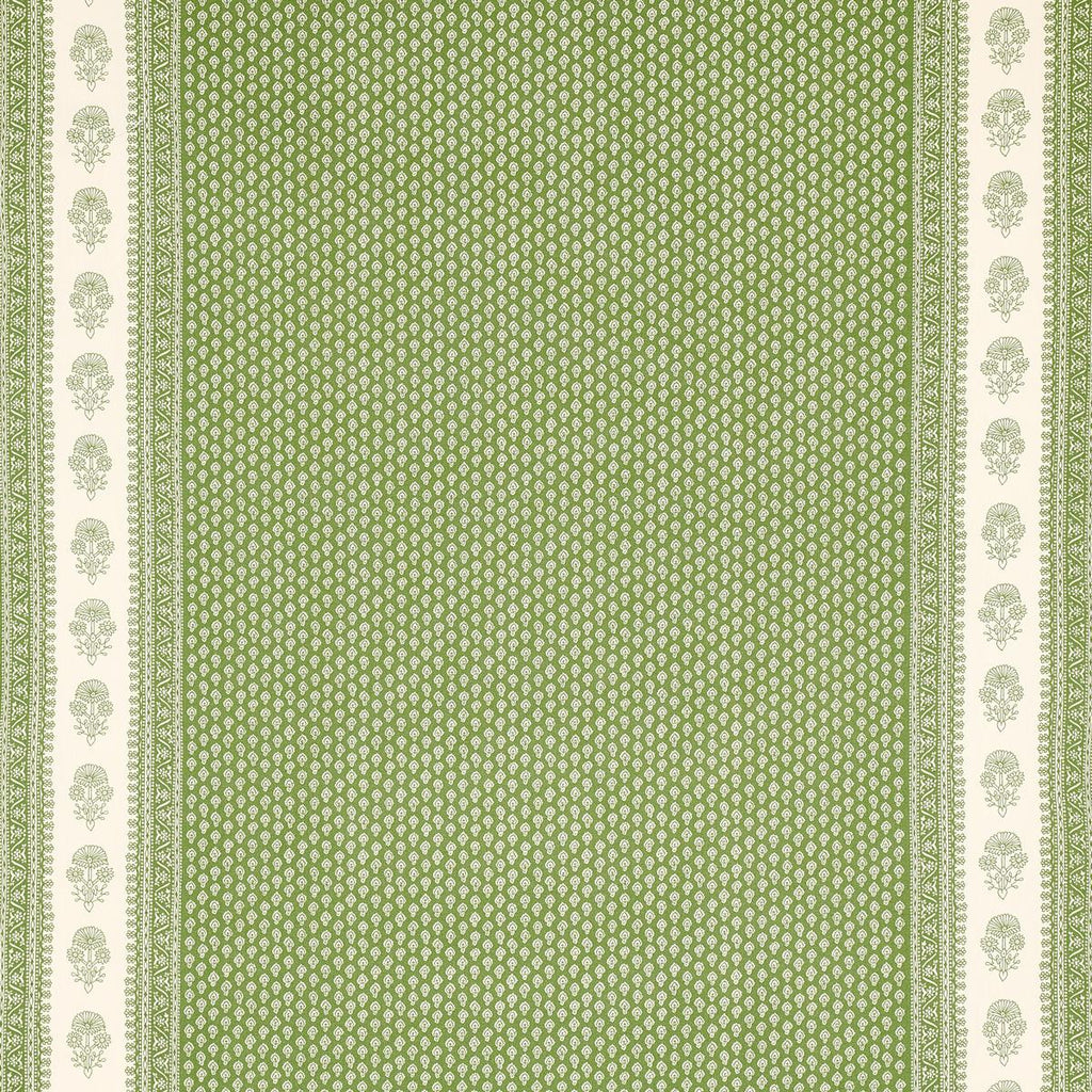 Schumacher Hyacinth Indoor/Outdoor Leaf Green Fabric