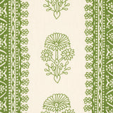 Schumacher Hyacinth Indoor/Outdoor Leaf Green Fabric