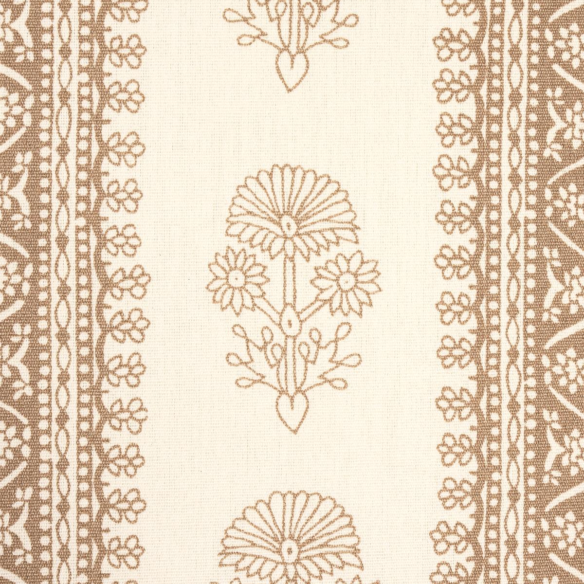 Schumacher Hyacinth Indoor/Outdoor Neutral Fabric
