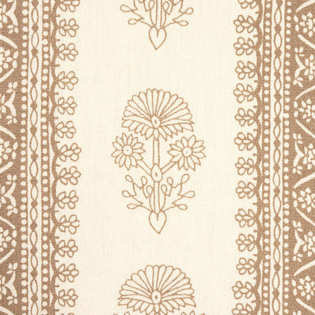 Schumacher Hyacinth Indoor/Outdoor Neutral Fabric