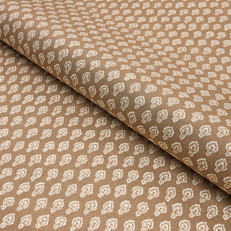 Schumacher Hyacinth Indoor/Outdoor Neutral Fabric
