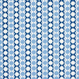 Schumacher Posy Indoor/Outdoor Indigo Fabric