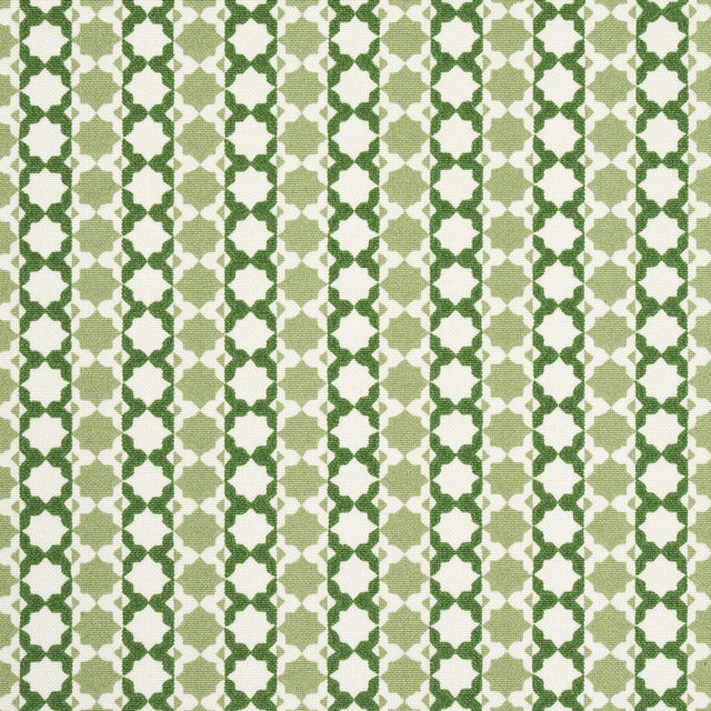 Schumacher Posy Indoor/Outdoor Leaf Green Fabric