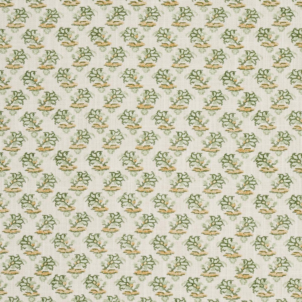 Schumacher Oleander Indoor/Outdoor Leaf Green Fabric