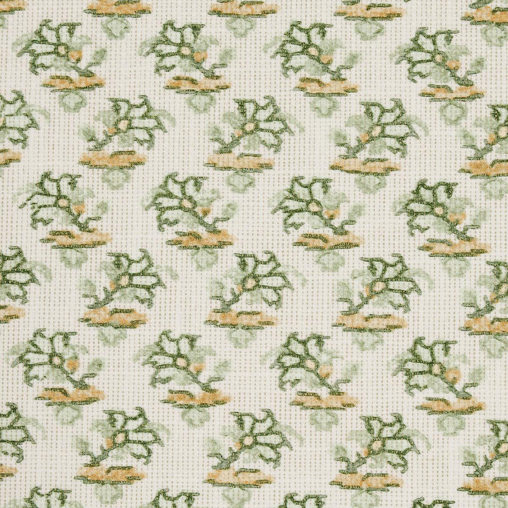 Schumacher Oleander Indoor/Outdoor Leaf Green Fabric