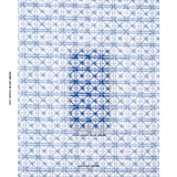 Schumacher Portail Francais Indoor/Outdoor Navy Fabric