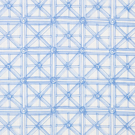 Schumacher Portail Francais Indoor/Outdoor Sky Fabric