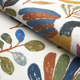 Schumacher Canopy Multi Birds Fabric