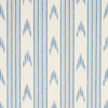 Schumacher Santa Barbara Ikat China Blue Wallpaper