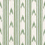 Schumacher Santa Barbara Ikat Leaf Green Wallpaper