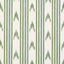 Schumacher Santa Barbara Ikat Leaf Green Wallpaper