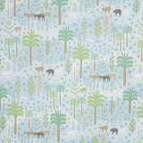 Schumacher Las Colinas Blue Wallpaper
