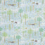 Schumacher Las Colinas Blue Wallpaper