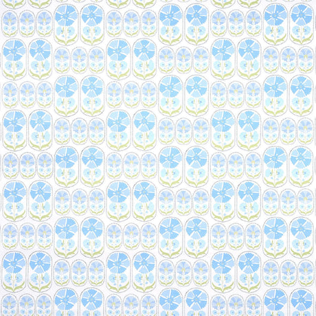 Schumacher Anjuna Floral Sky Wallpaper