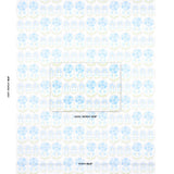 Schumacher Anjuna Floral Sky Wallpaper