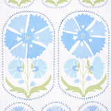 Schumacher Anjuna Floral Sky Wallpaper