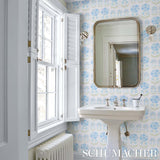 Schumacher Anjuna Floral Sky Wallpaper