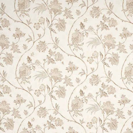 Schumacher Chinoiserie Vine Neutral Wallpaper