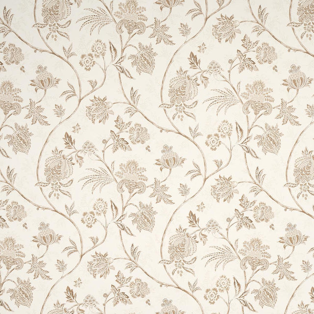 Schumacher Chinoiserie Vine Neutral Wallpaper