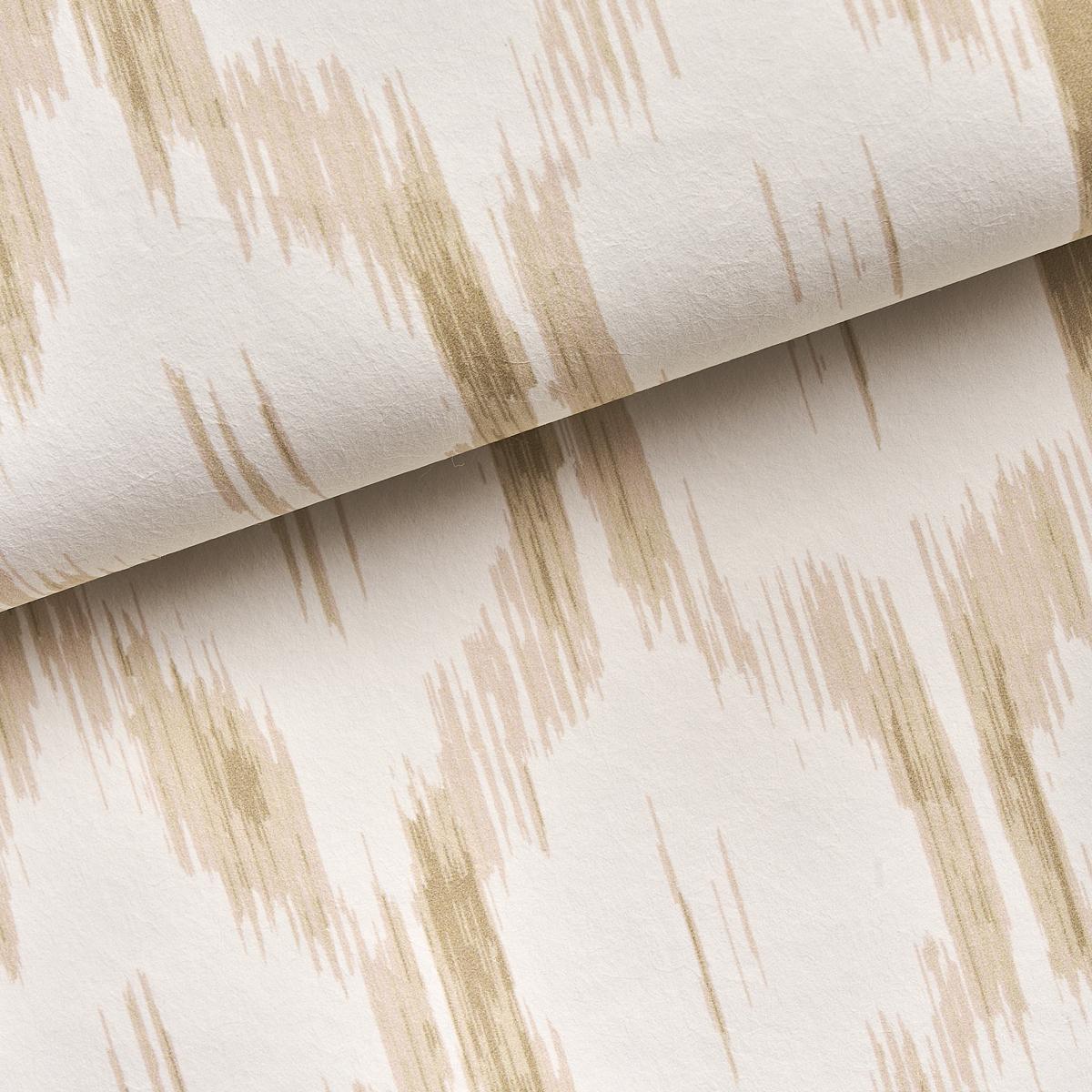 Schumacher Santa Monica Neutral Wallpaper