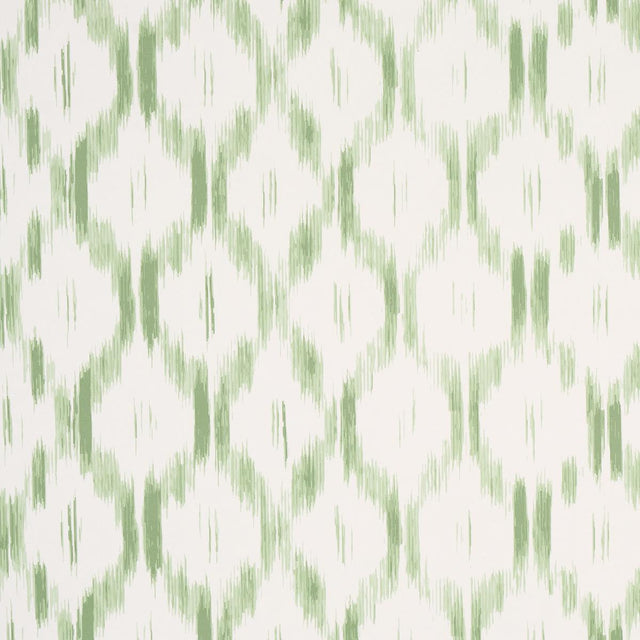 Schumacher Santa Monica Leaf Green Wallpaper