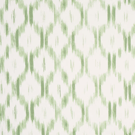 Schumacher Santa Monica Leaf Green Wallpaper