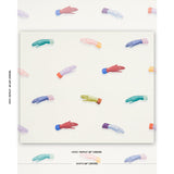 Schumacher Manos Multi On Ivory Wallpaper