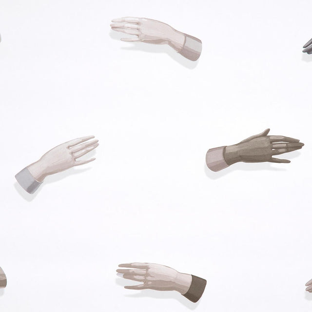 Schumacher Manos Neutral Wallpaper