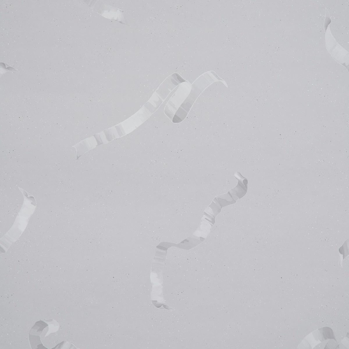 Schumacher Beth Grey Wallpaper