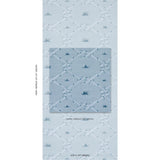 Schumacher Ouvrez Moi Blue Wallpaper