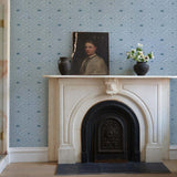 Schumacher Ouvrez Moi Blue Wallpaper