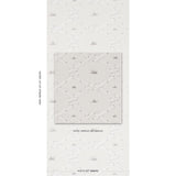 Schumacher Ouvrez Moi Grey Wallpaper