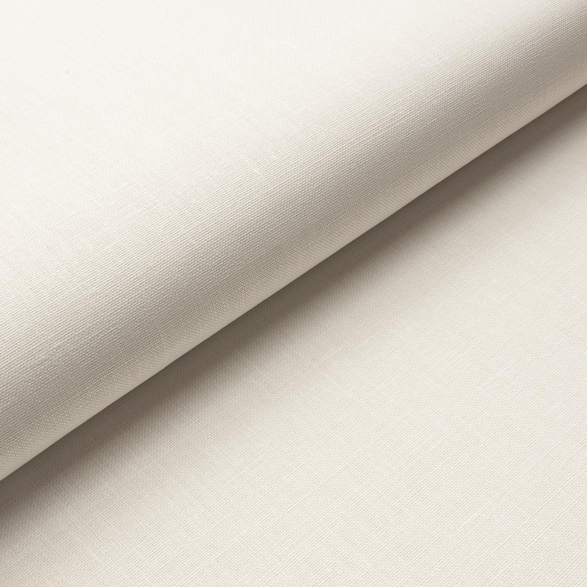 Schumacher Performance Linen Wallcovering Ivory Wallpaper