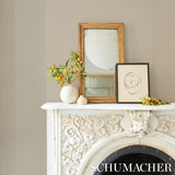 Schumacher Performance Linen Wallcovering Parchment Wallpaper